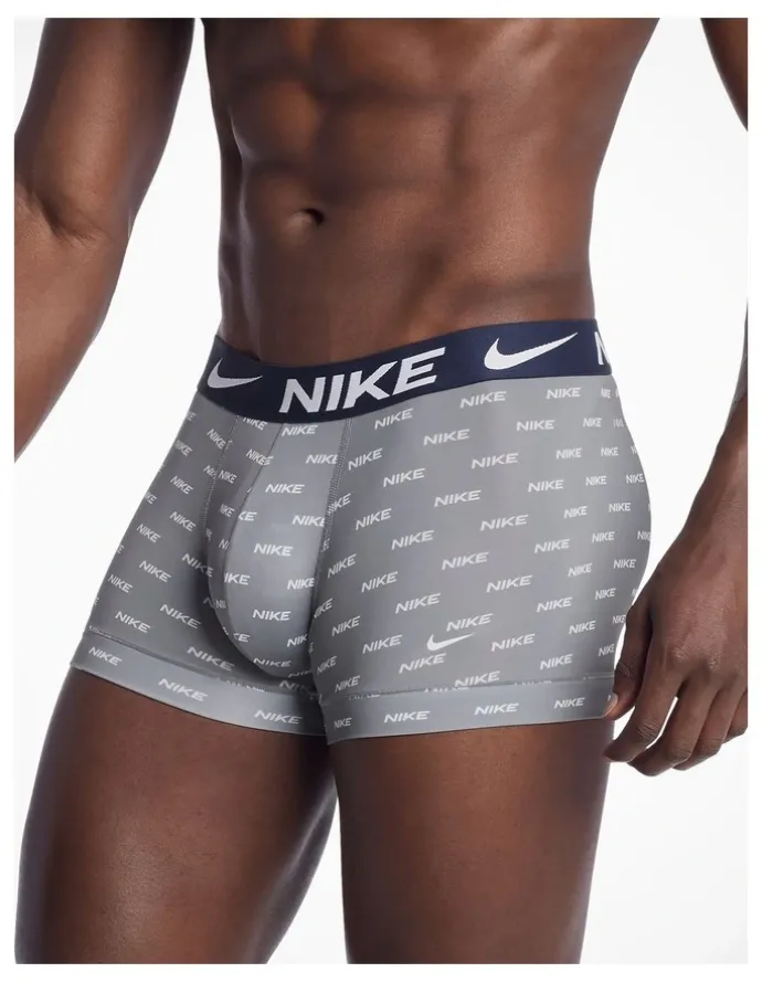 Nike Essential Micro Trunks 3 Pack in Multi