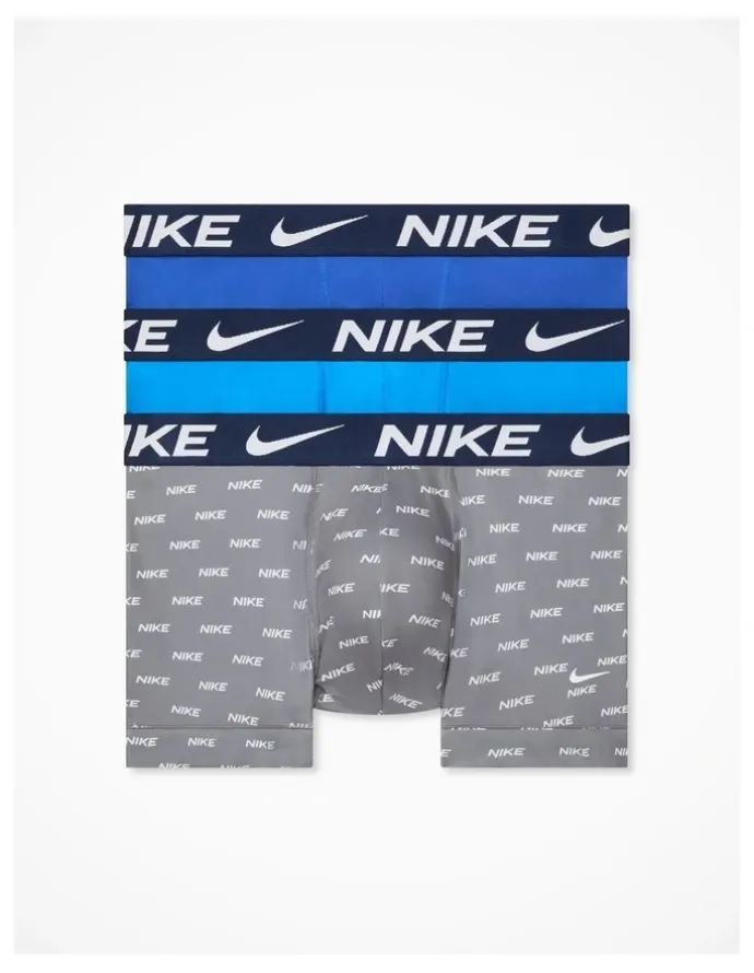 Nike Essential Micro Trunks 3 Pack in Multi