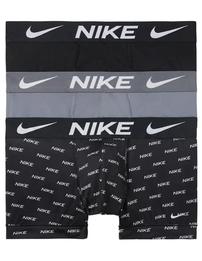 Nike Essential Micro Trunks 3 Pack in Multi