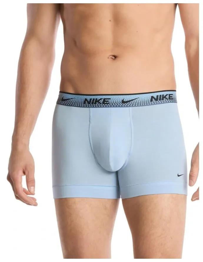 Nike Everyday Cotton Stretch Boxer Briefs 3 Pack in Multi