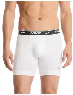 Nike Everyday Cotton Stretch Boxer Briefs 5 Pack in Multi