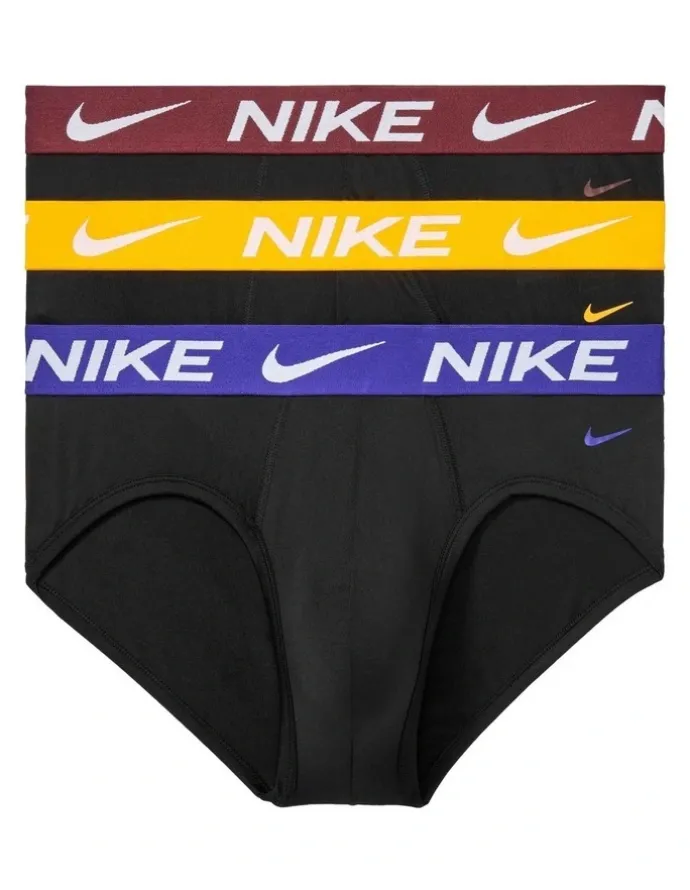 Nike Everyday Micro Briefs 3 Pack in Multi