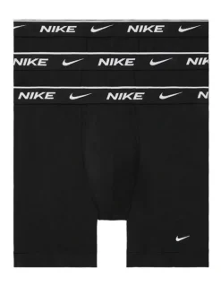 Nike Everyday Stretch Boxer Brief 3 Pack in Black