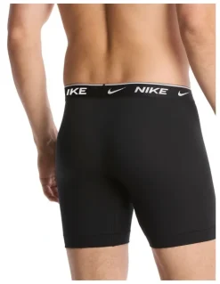 Nike Everyday Stretch Boxer Brief 3 Pack in Black