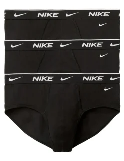 Nike Everyday Stretch Brief 3 Pack in Black