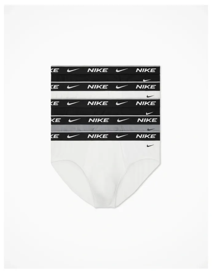 Nike Everyday Stretch Hip Briefs 5 Pack in Multi