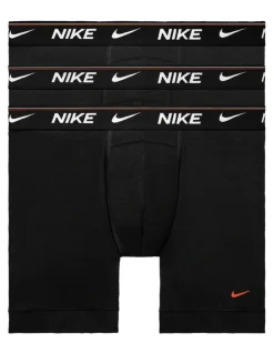 Nike Ultra Comfort Boxer Briefs 3 Pack in Black