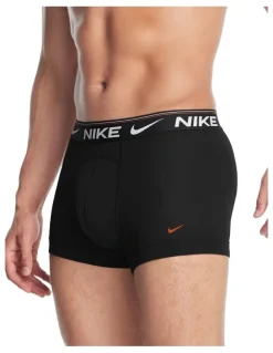 Nike Ultra Comfort Trunks 3 Pack in Black