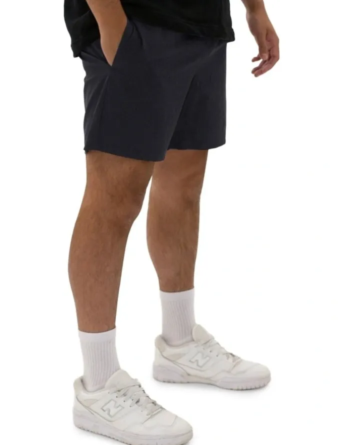 Nomadic Paradise Amaretto Swim Short in Black