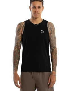 Nomadic Paradise Belongil Singlet in Black
