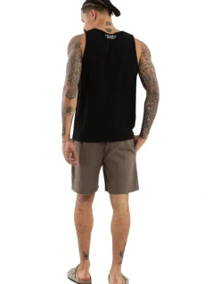 Nomadic Paradise Belongil Singlet in Black