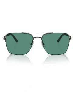 Oliver Peoples Oliver Peoples R-2 Metal Sunglasses in Grey