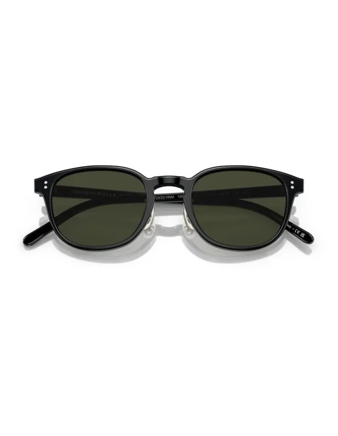 Oliver Peoples Oliver Peoples Fairmont Sun-F Acetate Polarised Sunglasses in Black