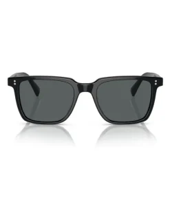 Oliver Peoples Oliver Peoples Lachman Sun Acetate Polarised Sunglasses in Black