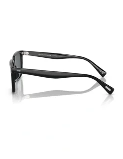 Oliver Peoples Oliver Peoples Lachman Sun Acetate Polarised Sunglasses in Black