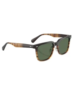Oliver Peoples Oliver Peoples Mr. Federer II Acetate Polarised Sunglasses in Brown