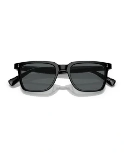 Oliver Peoples Oliver Peoples Lachman Sun Acetate Polarised Sunglasses in Black