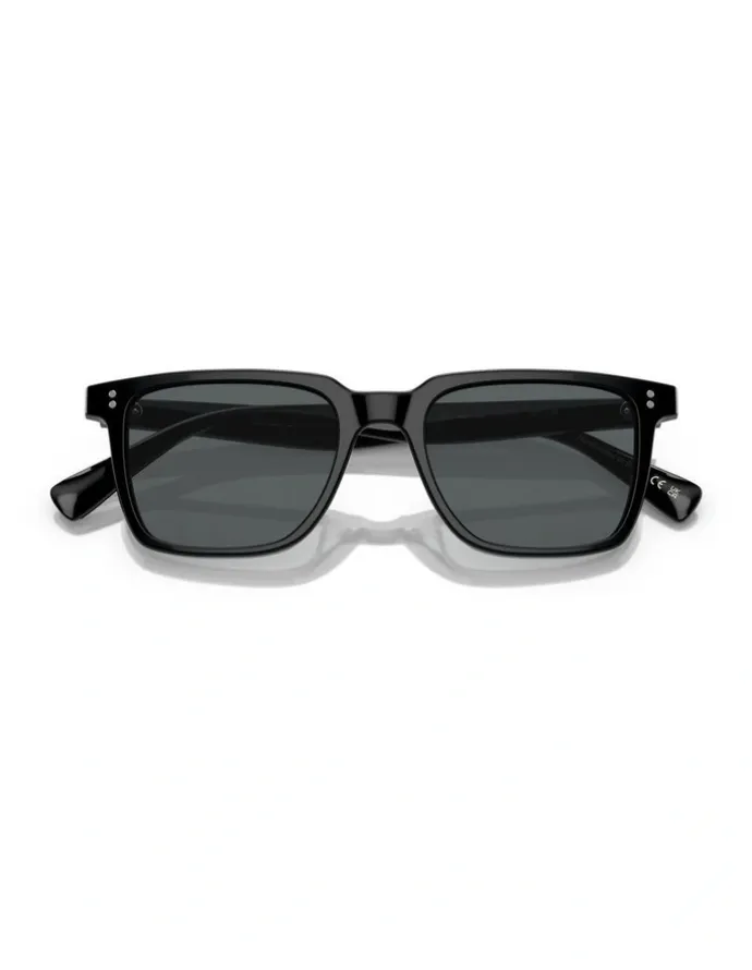 Oliver Peoples Oliver Peoples Lachman Sun Acetate Polarised Sunglasses in Black