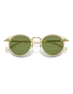 Oliver Peoples Oliver Peoples OP-505 Sun Acetate Sunglasses in Gold