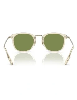 Oliver Peoples Oliver Peoples OP-506 Sun Acetate Sunglasses in Gold