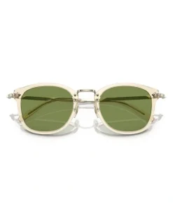 Oliver Peoples Oliver Peoples OP-506 Sun Acetate Sunglasses in Gold