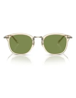Oliver Peoples Oliver Peoples OP-506 Sun Acetate Sunglasses in Gold