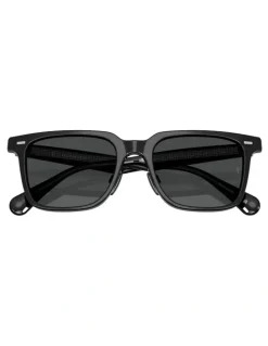 Oliver Peoples Oliver Peoples Mr. Federer II Acetate Sunglasses in Black