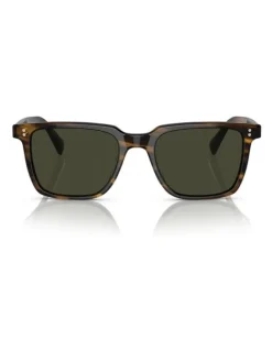 Oliver Peoples Oliver Peoples Lachman Sun Acetate Polarised Sunglasses in Brown