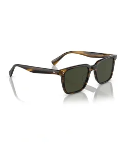 Oliver Peoples Oliver Peoples Lachman Sun Acetate Polarised Sunglasses in Brown