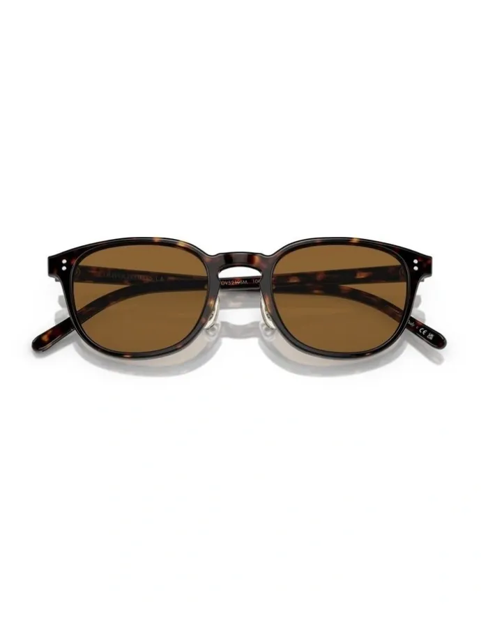 Oliver Peoples Oliver Peoples Fairmont Sun-F Acetate Sunglasses in Tortoise