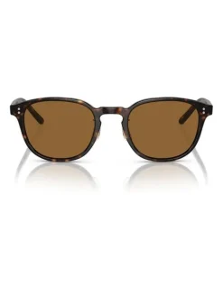 Oliver Peoples Oliver Peoples Fairmont Sun-F Acetate Sunglasses in Tortoise