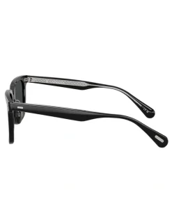 Oliver Peoples Oliver Peoples Mr. Federer II Acetate Sunglasses in Black