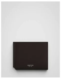 Oroton Larsen Bifold Wallet in Dark Chocolate