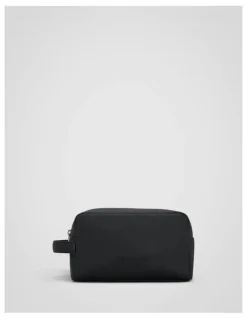 Oroton Larsen Coated Nylon Wetpack in Black
