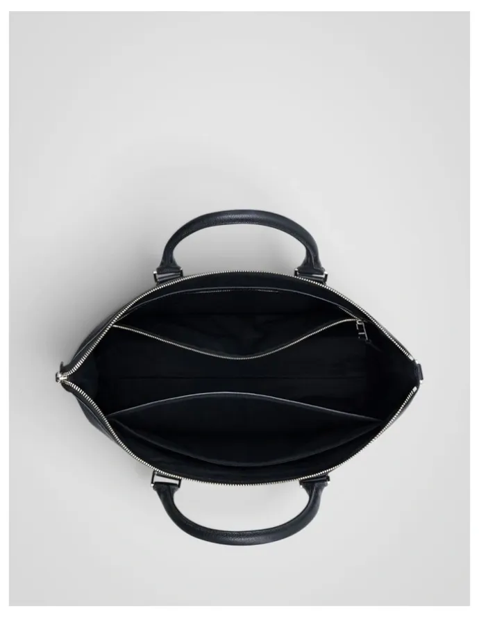 Oroton Paxton Briefcase in Black