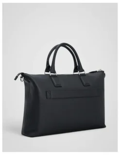 Oroton Paxton Briefcase in Black