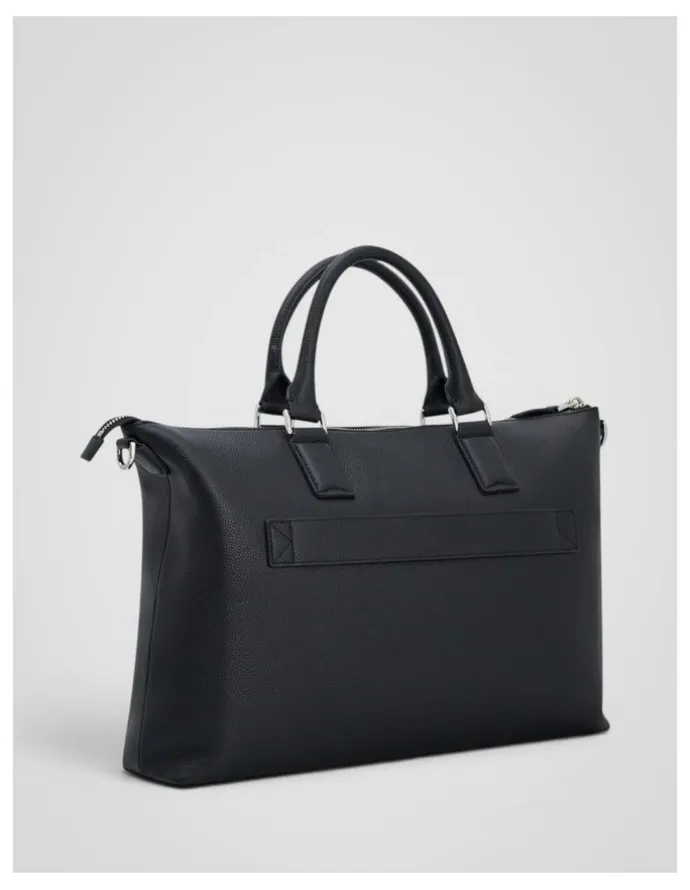 Oroton Paxton Briefcase in Black