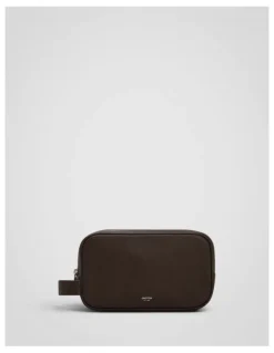 Oroton Paxton Wetpack in Dark Chocolate