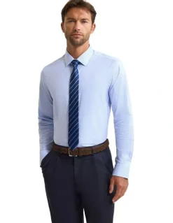 Oxford Beckton Slim Fit Luxury Shirt in Sky