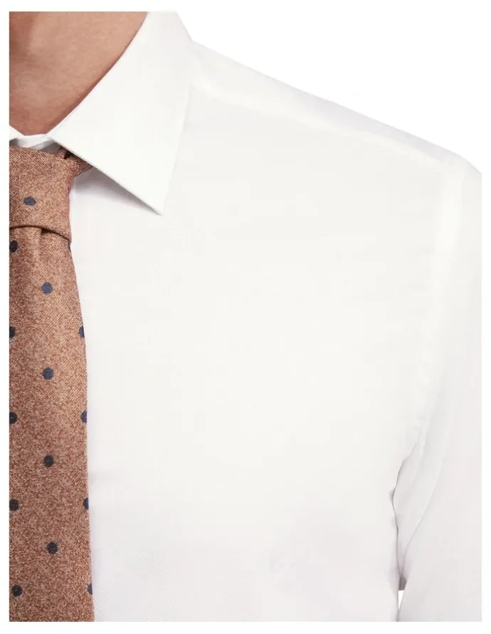Oxford Beckton Wrinkle Resistant Shirt in White