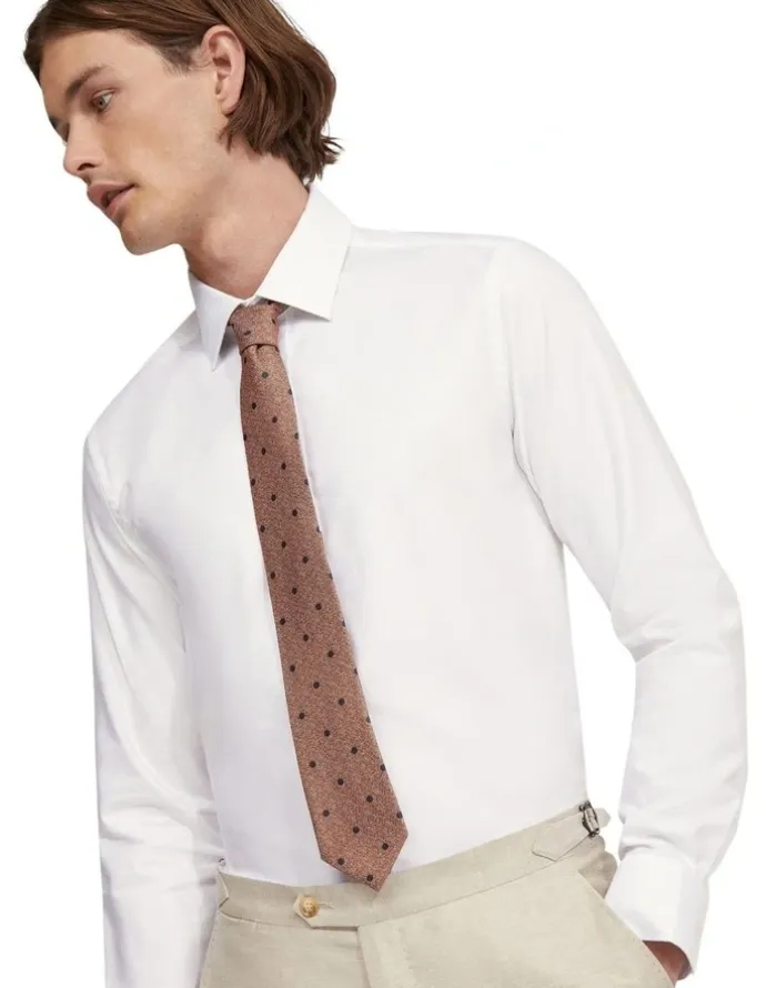 Oxford Beckton Wrinkle Resistant Shirt in White
