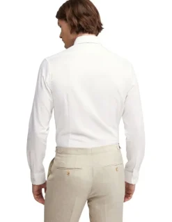 Oxford Beckton Wrinkle Resistant Shirt in White