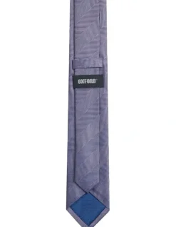 Oxford Floyd Chevron 7cm Tie in Blue