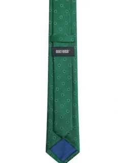 Oxford Gino Spot Tie 7cm in Green