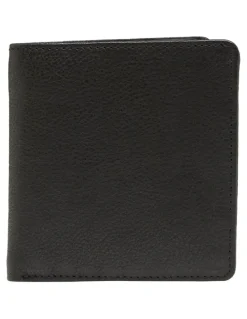 Oxford Harris Black Leather Wallet