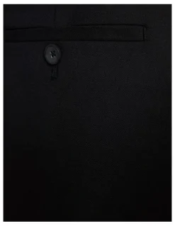 Oxford Hopkins Wool Trousers Black