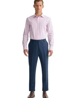 Oxford Islington Classic Fit Cotton Shirt in Pink