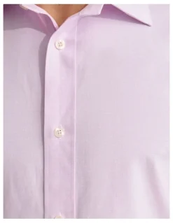 Oxford Islington Classic Fit Cotton Shirt in Pink