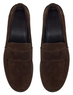 Oxford Kai Suede Loafer in Mocha