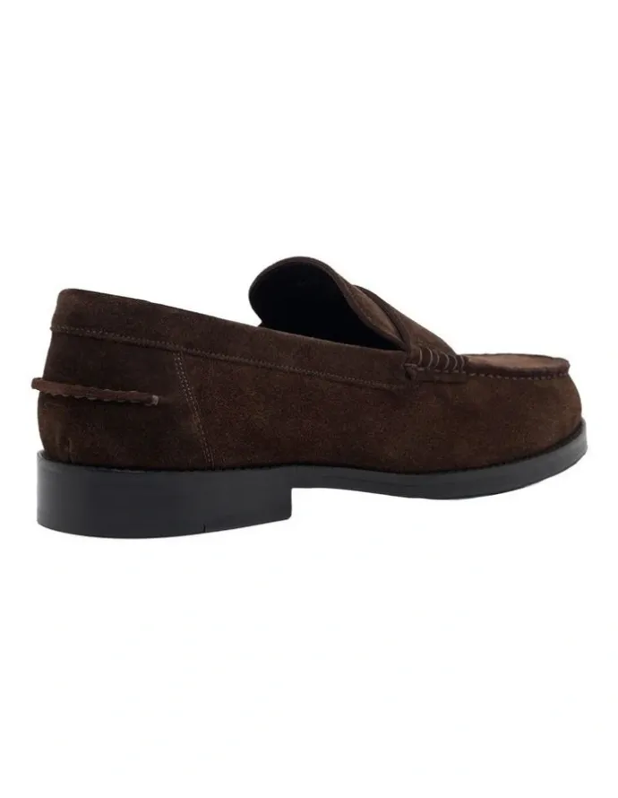 Oxford Kai Suede Loafer in Mocha